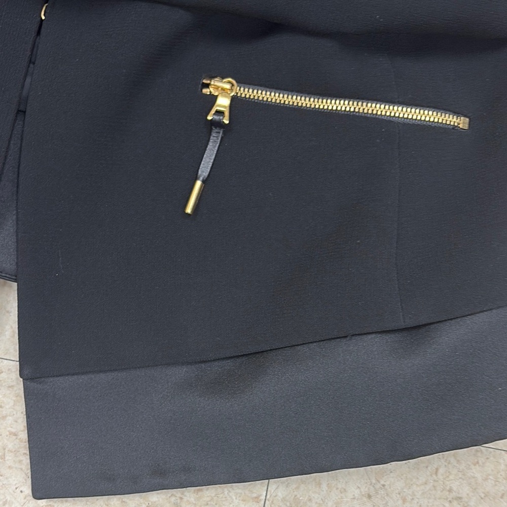 Black Blazer with Gold Accents - Picture 6 of 13